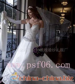 金针银线婚纱批发加工礼服婚纱 伴娘装