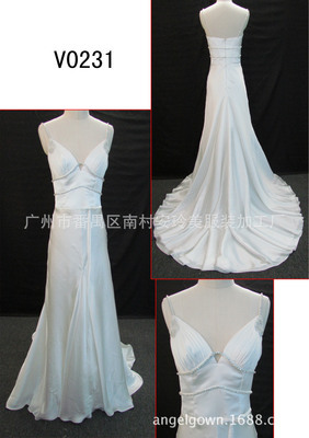 【高档婚纱礼服、婚纱礼服批发、广州婚纱、广州婚纱批发 婚纱厂】价格,厂家,图片,广州市番禺区南村安玲美服装加工厂-