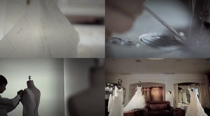 婚纱定制研究加工制作服饰